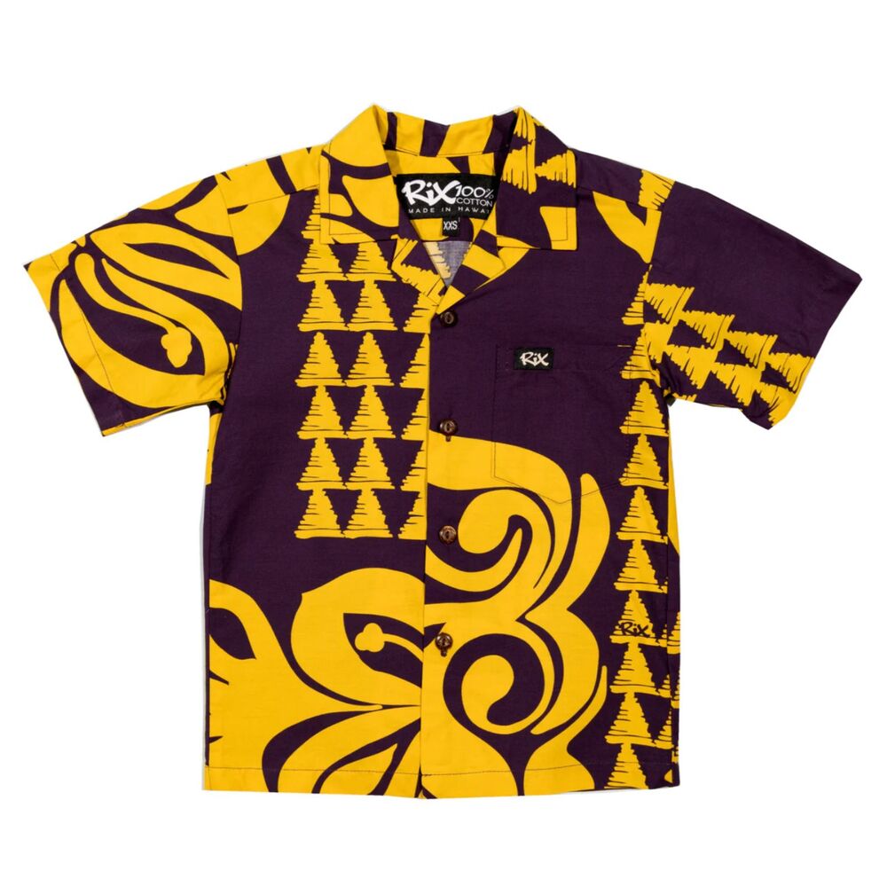 Rix Halau Classic Fit Aloha Camp Shirt - 3XL